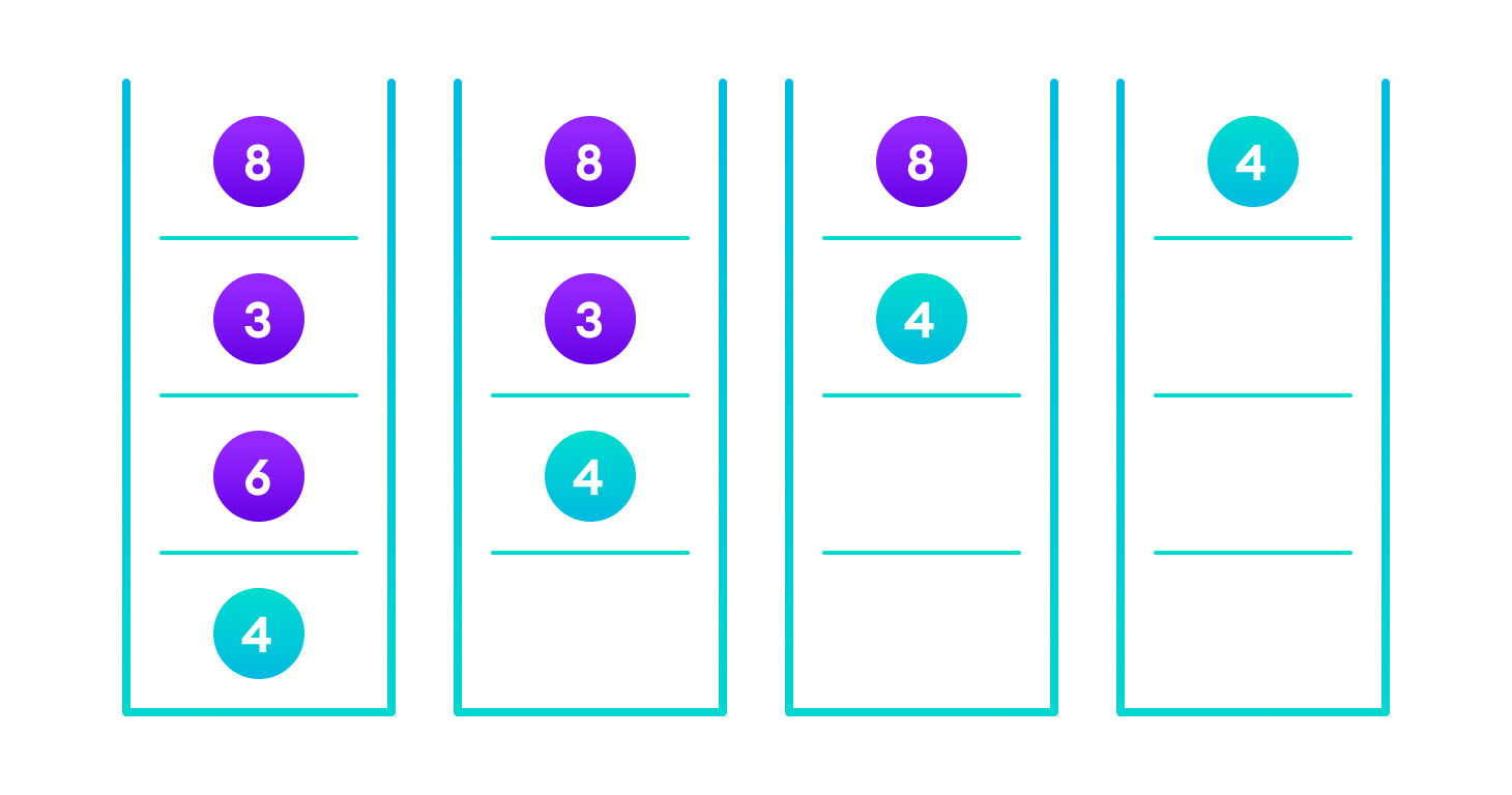 if the value is found in any of the subtrees, it is propagated up so that in the end it is returned, otherwise null is returned