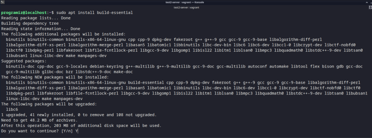 Install GCC in Linux