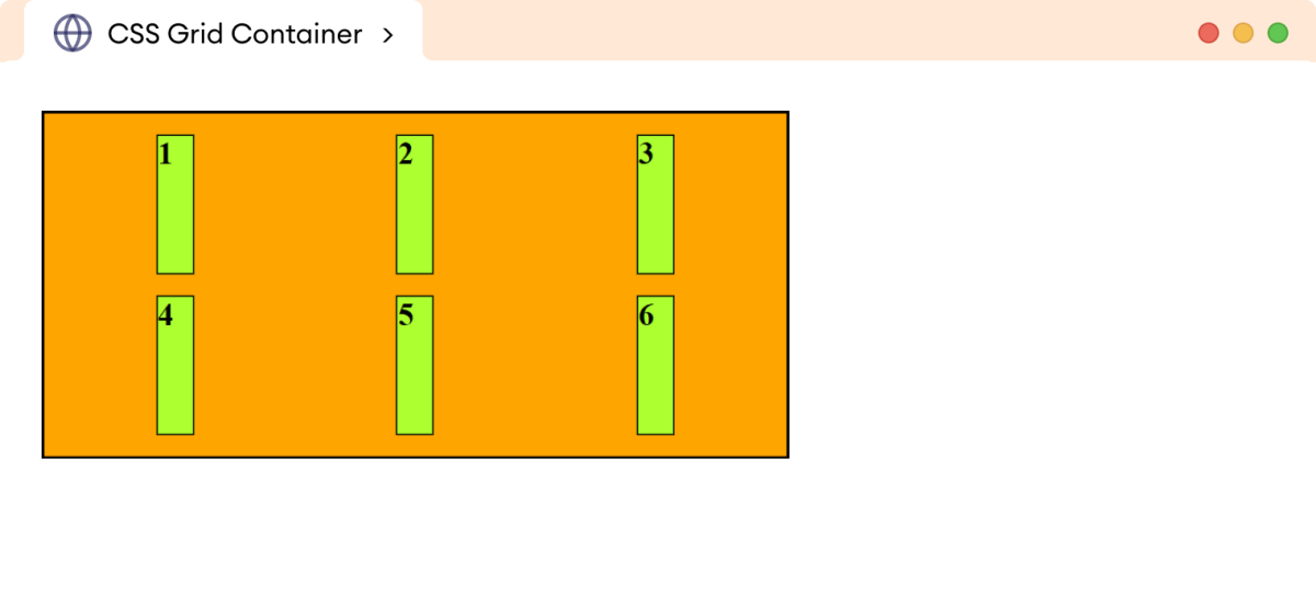 CSS Justify-Items Center Example